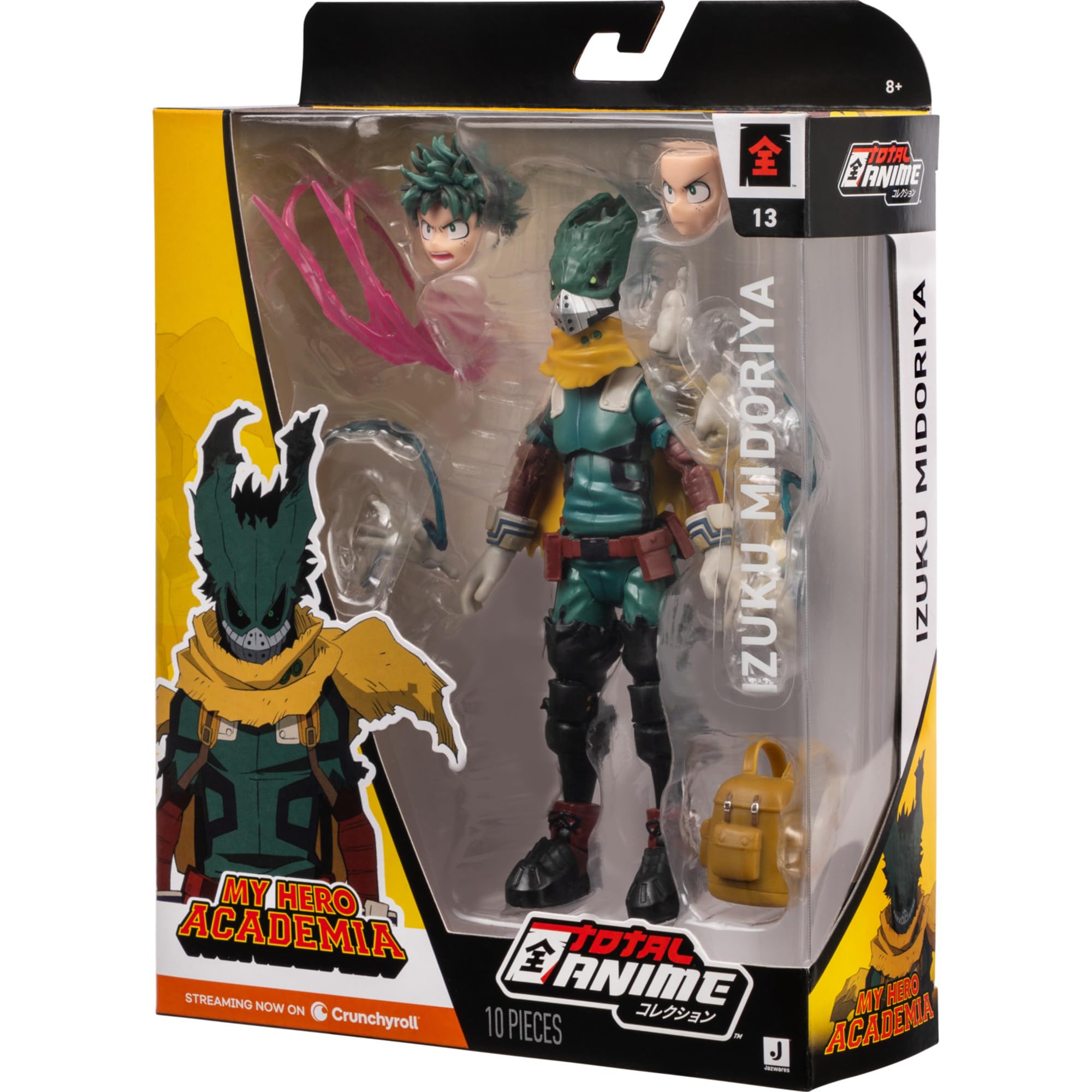 Amazon.com: Total Anime Izuku Midoriya - 6.5-Inch Figure with